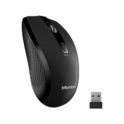 Миша MeeTion Wireless Mouse 2.4G MT-R560 бездротова чорна - мініатюра 2