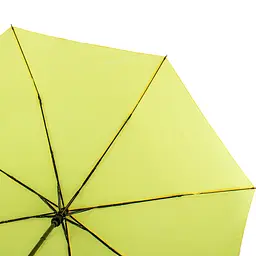 Жіноча складана парасолька напівавтомат Happy Rain 95 см жовта - мініатюра 3