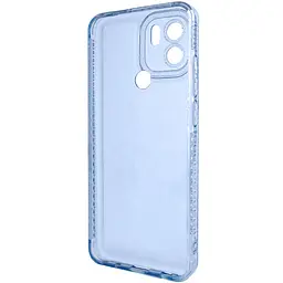Чохол TPU Starfall Clear для Xiaomi Poco C51 Блакитний - мініатюра 3