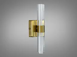 Бра настінне LED Diasha 9152-A GD, 6W, 330 лм, золоте, металевий каркас, акриловий плафон, сучасний стиль для спальні - мініатюра 4