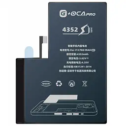 Акумулятор iPhone 13 Pro Max A2653, 4352mAh, оригінал G+OCA PRo