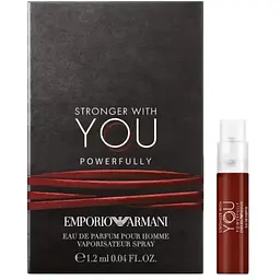 Пробник Giorgio Armani Emporio Armani Stronger With You Powerfully 1.2 мл парфумована вода