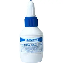Клей Buromax PVA JOBMAX 50 мл, cap dispenser (BM.4851)