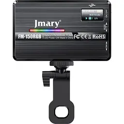 Накамерне світло Jmary FM-150RGB [168682] - мініатюра 2