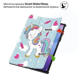 Чохол до планшета BeCover Smart Case Lenovo Idea Tab Pro (2nd Gen) TB390FU 13.0" Unicorn (715810) - мініатюра 6