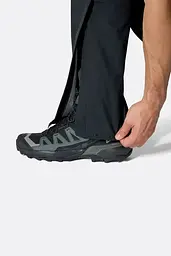 Штани чоловічі Rab Firewall Pants, Long XL Чорний - мініатюра 3