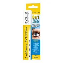 Сироватка для вій Eveline Lash Therapy Professional 8 в 1 Total Action 10 мл (LTU8W1LASHT) - мініатюра 3