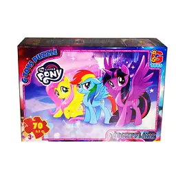 Пазли My Little Pony MLP014 G-Toys 70 ел. (4824687632530)