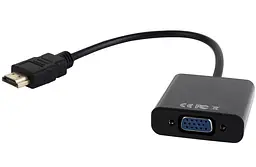 Перехідник Cablexpert HDMI - VGA 0.15м (A-HDMI-VGA-03)