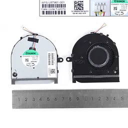 Вентилятор для HP Envy 17-CG 17M-CG 17T-CG, (5V CPU, L87961-001, EG50040S1-1C221-S9A, DC28000STS0) - мініатюра 3