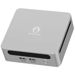 Міні-Пк GenMachine Ren 4000 / Ryzen 5 4600H / RAM 16GB / SSD 256GB / LAN / Wi-Fi / Bluetooth / Windows 11 Pro / Сірий