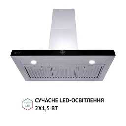 Витяжка декоративна Т-подібна Perfelli TM 9642 I/BL 1000 LED - мініатюра 3