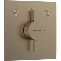 Змішувач для душу Hansgrohe DuoTurn E прихованого монтажу brushed bronze 75417140