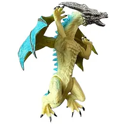 Фігурка Dino Toys Воєвничий дракон з срібною головою 74 (Q9899-74)