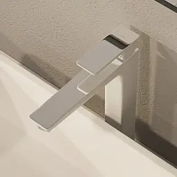 Змішувач для раковини Omnires Parma chrome/white (PM7412CRB) - мініатюра 2