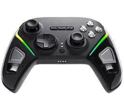 Геймпад джойстик Ajazz GP-100B 2.4G/BT/USB, Switch/PC/iOS/Android, RGB, Black