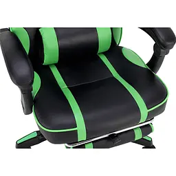 Геймерське крісло GT Racer X-2749-1 Black/Green [122615] - мініатюра 9
