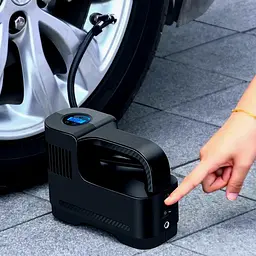 Автомобільний компресор No Brand із цифровим манометром - мініатюра 6