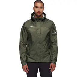 Куртка Mammut Microlayer 2.0 HS Hooded Jacket M L Dark marsh - мініатюра 2