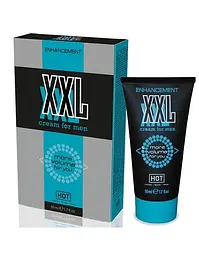 Крем ерекційний плюс збільшення об'єму HOT XXL Enhancement Cream for men 50 мл