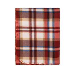 Плед Ardesto Fleece 130x160см, клітинка, біло-коричневий (ART0720PB) - мініатюра 3