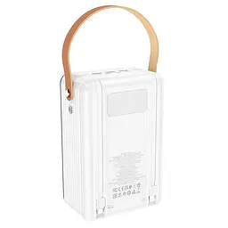 Зовнішній акумулятор Borofone BJ32 Terra fully compatible 80000mAh білий - мініатюра 2
