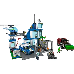 Конструктор LEGO City Поліцейська дільниця 668 деталей (60316) - мініатюра 3