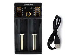 Зарядний пристрій LIITOKALA для акумуляторів 2шт LiitoKala Lii-20 - 5V, ОРИГІНАЛ - мініатюра 2