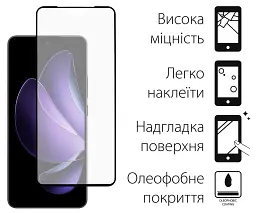 Чохол до мобільного телефона Dengos Oppo Reno13 F Case Carbon + Glass (Purple) (DG-KM-151) - мініатюра 3