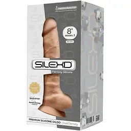 Фалоімітатор SilexD Vetus Flesh (MODEL 1 Size 8in) - мініатюра 2