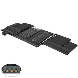 Акумулятор Apple A1582 (A1502, MacBook Pro 13' Retina 2015 року) 11.42V 6559 mAh 74.9Wh Black - мініатюра 2