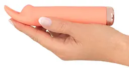 Вібратор You2Toys для клітора Peachy Mini Tickle Bunny 15.4 см помаранчевий - мініатюра 3