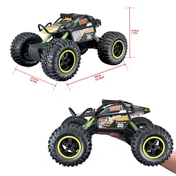 Машинка іграшкова на радіокеруванні Maisto Tech Rock Crawler Pro (81334 black) - мініатюра 14