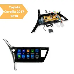 Штатна автомагнітола XPRO Toyota Corolla 2014-2016 (10") Android 10.1 (4/32) чорний (MER-14140_5615) - мініатюра 2