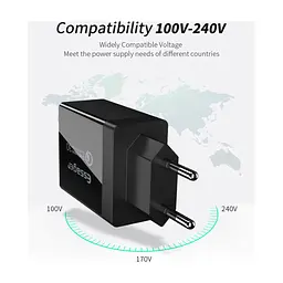 Зарядное устройство для Essager ECTQC3-FBB01 - миниатюра 3