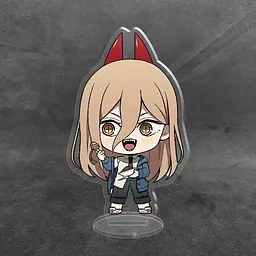 Акрилова колекційна фігурка Chibi Аніме: Людина бензопила Пауер 10 см - мініатюра 2