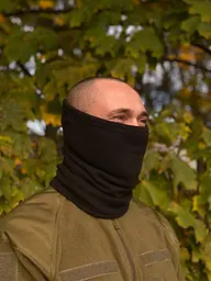 Флісовий баф Чорний
