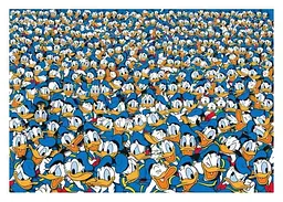 Пазл Clementoni Impossible: Дональд Дак, Disney (Impossible Disney Donald Duck Puzzle - 1000 pcs.), колаж, 1000 ел. (39799) - мініатюра 2