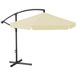 Садова парасоля GardenLine GAO1503 Banana з LED підсвіткою Beige [144770] - мініатюра 5