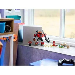 Конструктор LEGO Sonic the Hedgehog Knuckles проти Dr. Eggman Egg Crusher Mech 350 деталей (77005) - мініатюра 8