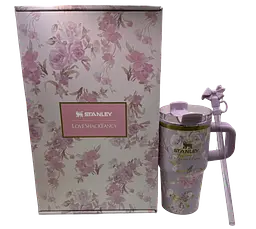 Термокухоль Stanley Quencher H2.0 Tumbler з неіржавкої сталі 0,59 л LoveShackFancy Lavender Bloom KT6007865