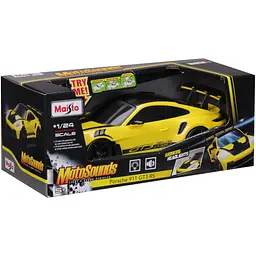 Ігрова автомодель Maisto Porsche 911 GT3 RS 1:24 (81733 yellow) - мініатюра 8