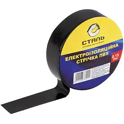 Сталь 38001 Ізоляційна стрічка чорна 17мм х 20м