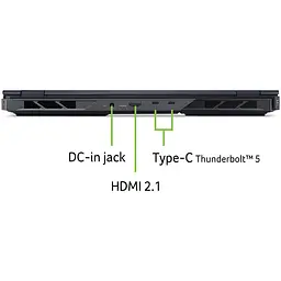 Ноутбук Ігровий Acer Predator Helios 16 AI PH16-73-91HY Ultra 9 275HX la 54GHz,16'',64GB DDR5,2TB,RTX 5090 - мініатюра 9