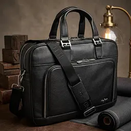 Чоловіча сумка-портфель Tony Perotti Contatto 8976 nero (90554) Чорна - мініатюра 8
