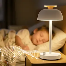 LED лампа настiльна Videx VL-TF23W 8.5W 4000K з акумулятором та RGB біла (VL-TF23W) - мініатюра 11