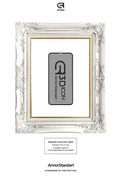 Захисне 3D скло антишпигун для Apple iPhone 12 Pro Max, Icon 3D Anti-spy, 9H, загартоване скло, на весь екран, протиударне, приватне з олеофобним покриттям, сумісне з чохлами, проста установка, ArmorStandart (ARM57575) - мініатюра 3