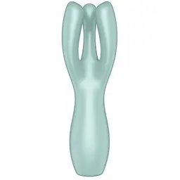Кліторальний вібратор Satisfyer Threesome 3 із трьома "пальчиками" - мініатюра 3