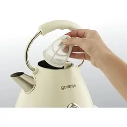 Електрочайник Gorenje K 17 CLI бежевий (577531) - мініатюра 5
