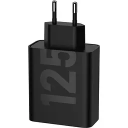 Мережевий зарядний пристрій Motorola TurboPower 125 Вт Duo Wall Charger чорний (PG38C06632) [175931] - мініатюра 4